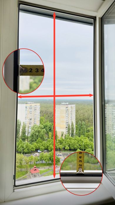 Москітні сітки та плісе під ваш розмір