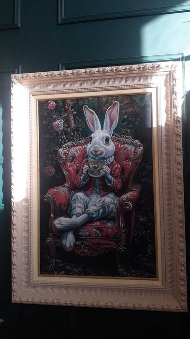 quadro coelho impressão pvc