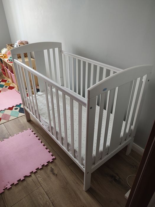 Drewex łóżeczko Tom 120 x 60 z materacem Babysense air.