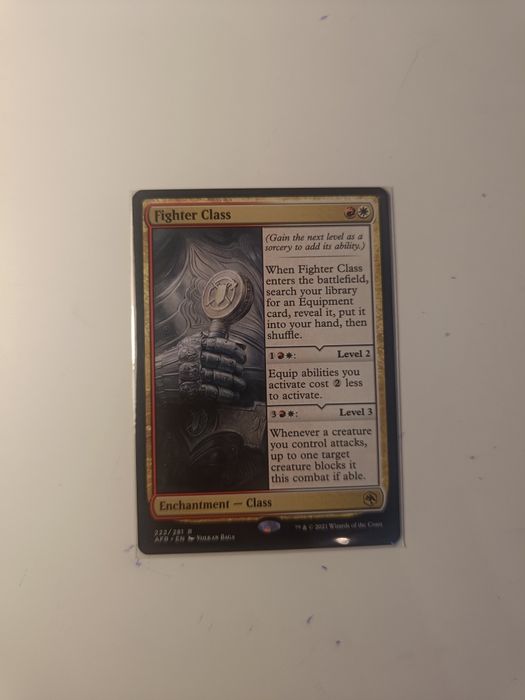 Fighter Class MTG Magic the Gathering