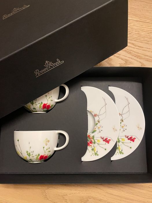 Filiżanki Rosenthal zestaw Tajemniczy Ogród