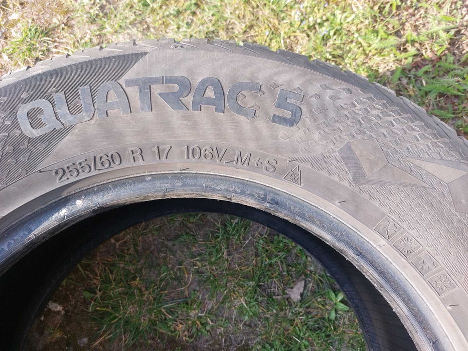 Opony całoroczne 255/60 R17 komplet vredestein quatrac