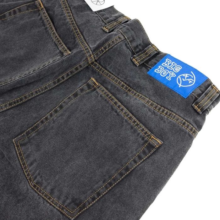 Pants Polar big boy washed black XXS,XS,S