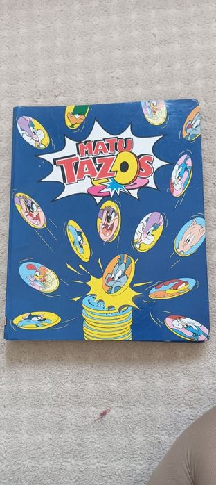 Caderneta tazos completa 1995