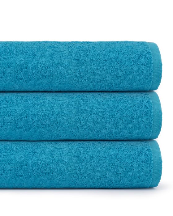 Ręcznik kąpielowy 100x150 turkusowy 450g/m2