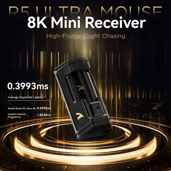 Миша Attack Shark R5 Ultra