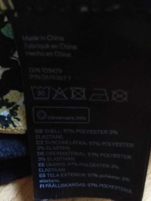 Bluzka koszula hiszpanka H&M falbana S 36 czarna