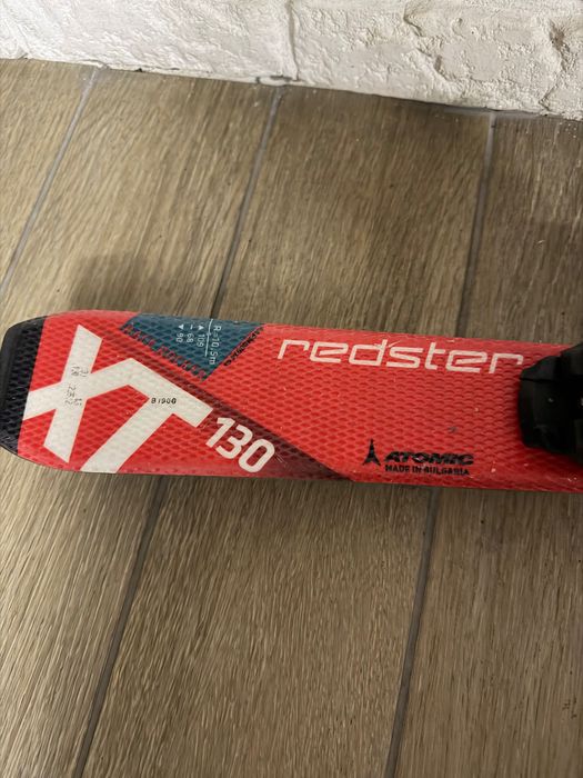 Narty Atomic Redster 130 cm + kijki