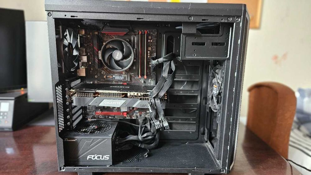Komputer gamingowy RTX 2070 Super / Ryzen 5 / 32GB RAM / 3 dyski (2TB) / Win 11 Pro