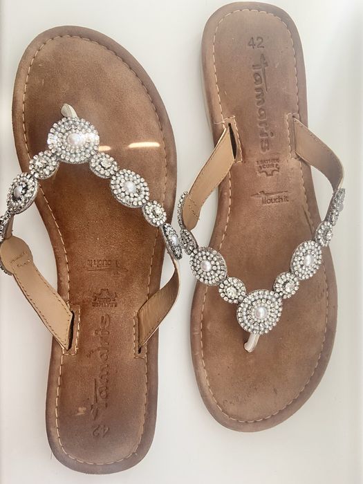 Вьетнамки  с камінчиками