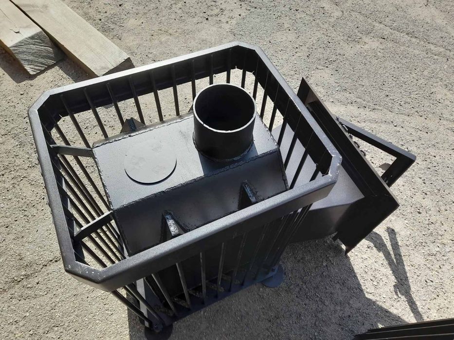 Піч для бані. Буржуйка. Булер'ян. Булерьян. Піч на дровах. Котел.