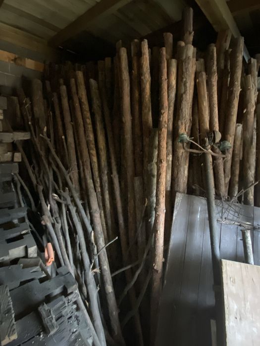 Deski i stemple budowlane