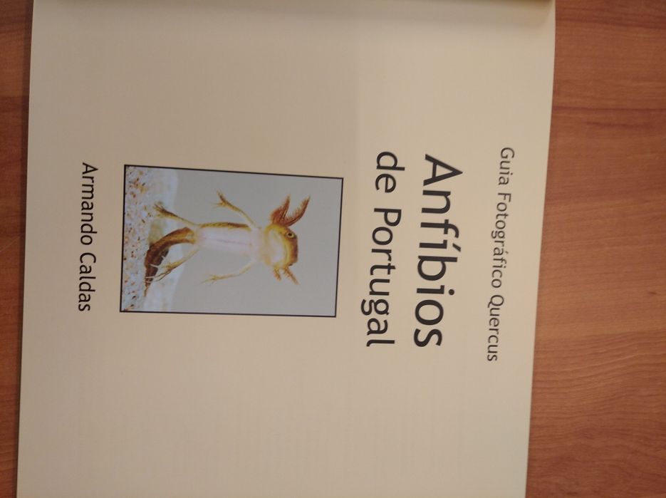 Livro "Anfíbios de Portugal"