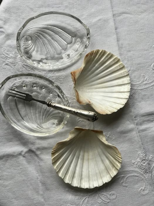 піали-мушлі, вінтажні таці