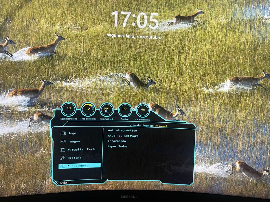Monitor 32” Samsung Odyssey G5 144hz