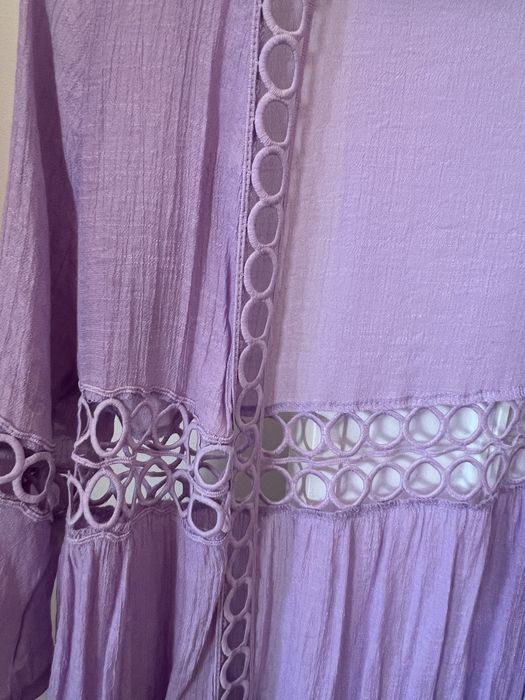 Kimono praia lilas
