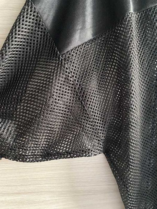 Czarna bluzka z siatki krój nietoperz Adams L/XL 40/42