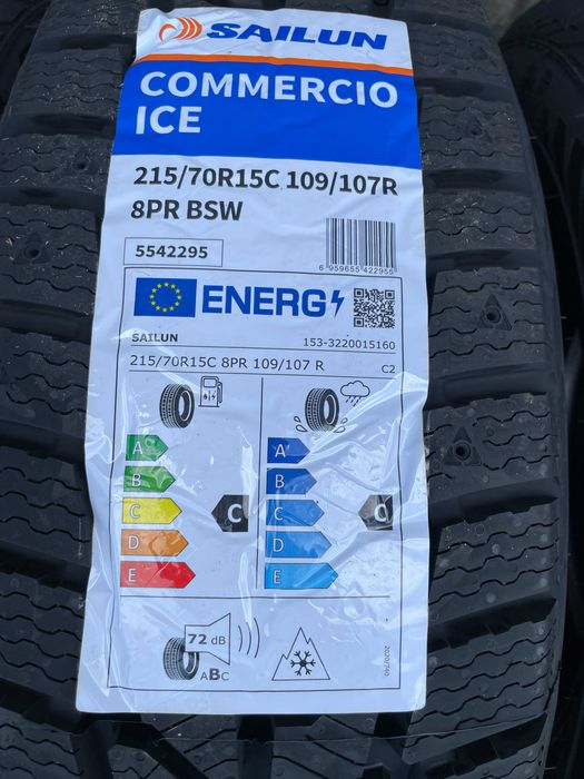 Okazja opony zimowe 215/70R15C 109/107R Sailun COMMERCIO ICE