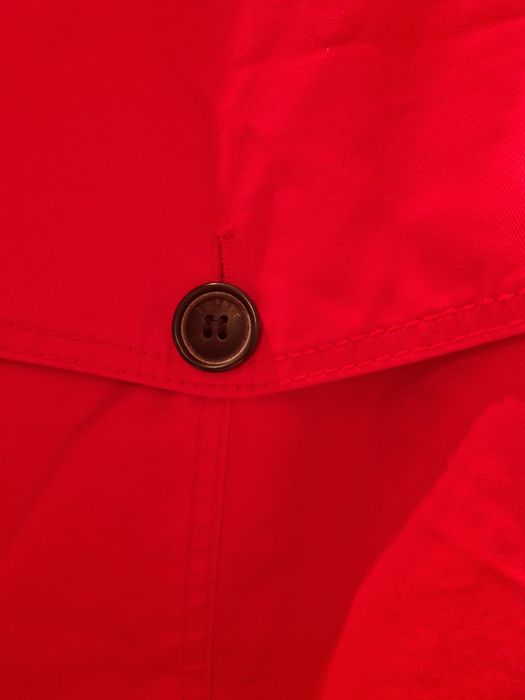 Esprit czerwony prochowiec rozmiar 44