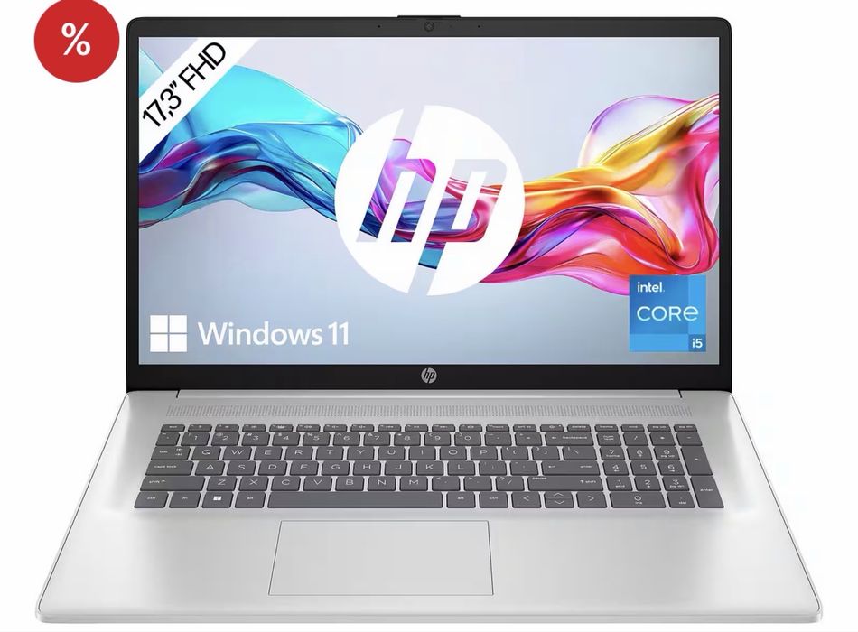 Ноутбук HP 17 (17,3)Core i5 13го поколiння Windows11 SSD 512 GB