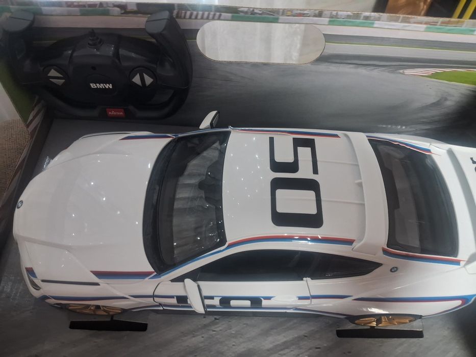 Іграшковий автомобіль на радіокеруванні BMW 3.0 CSL 1:14, Rastar