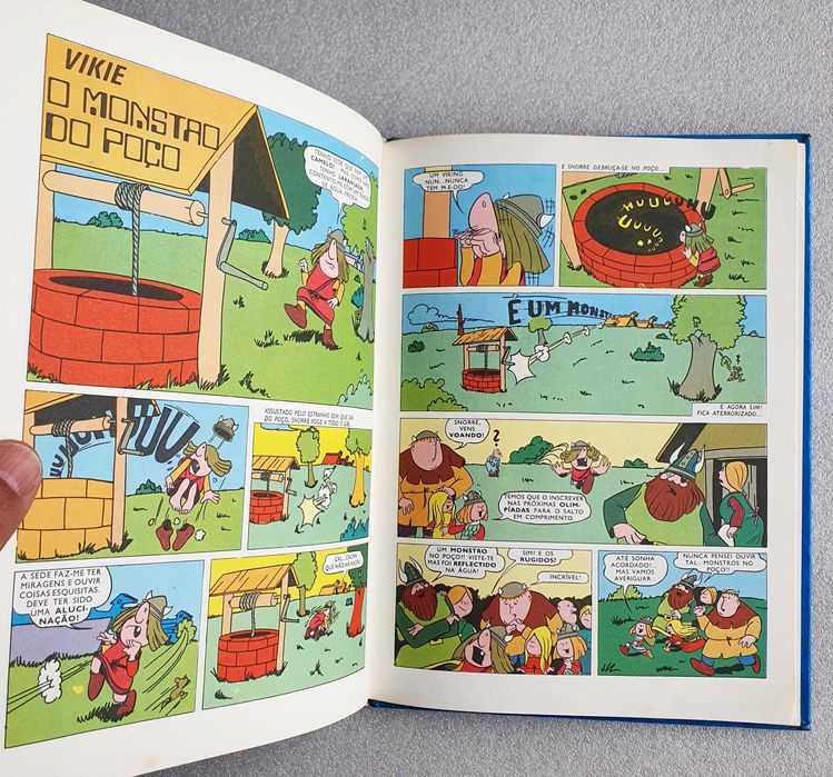 Antigo Livro Infantil ~ "VICKIE - O Tesouro dos Piratas" ~ 1975