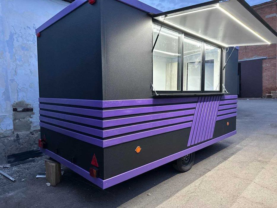 В НАЯВНОСТІ ‼️ Торговий кіоск причіп, МАФ, купава, фасфуд, кавярня