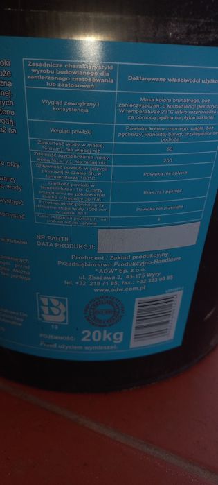 Dysperbit 20 kg.