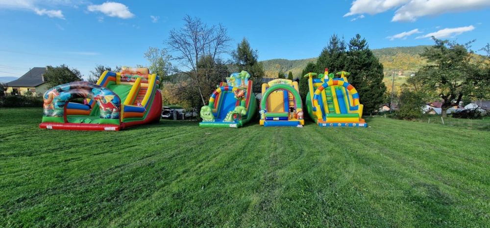 Dmuchaniec, dmuchana zjeżdżalnia