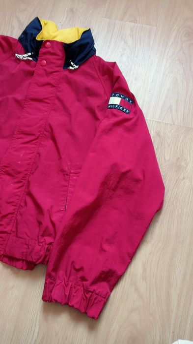 Casaco Vintage Tommy Hilfiger Windbreaker Harrington Jacket Y2K Retro