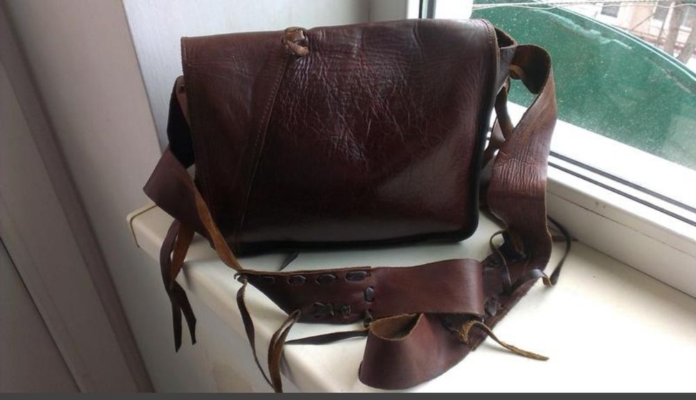 Неймовірна дизайнерська сумка натуральна шкіра