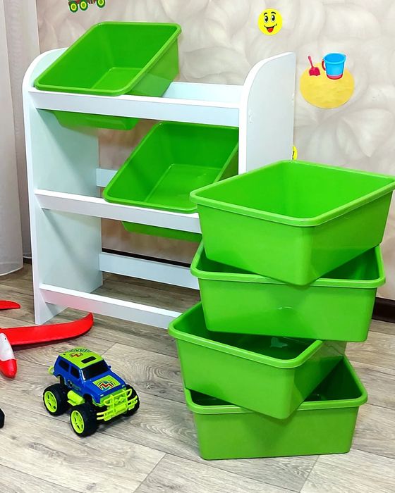 ‼️Для ІГРАШОК‼️ Стелаж полка Комод  для іграшок Органайзер для іграшок