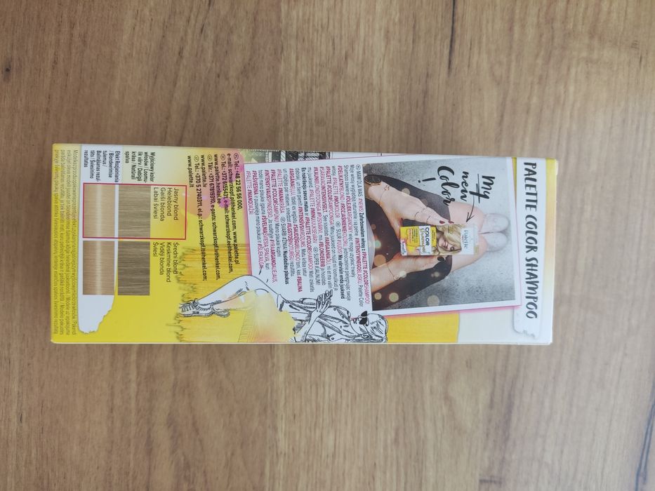 Color shampoo Palette,blond,rozjasniacz.
