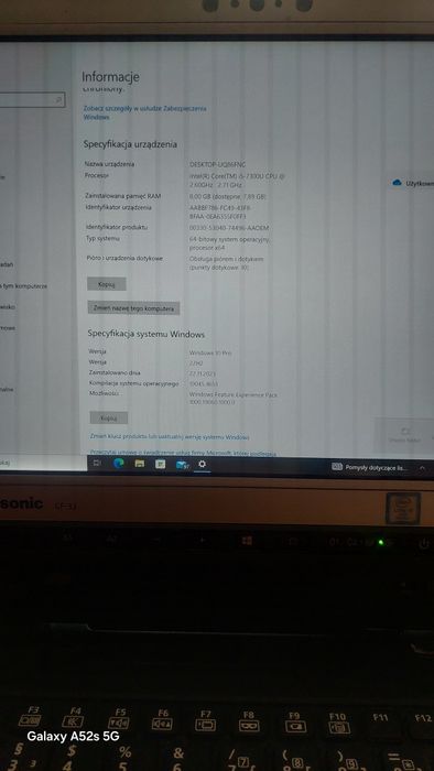 Laptop Diagnostyczny Pancerny Panasonic CF-33