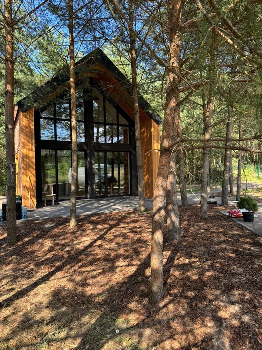 Domek na Kaszubach domki Nad Jeziorem Bartoszylas Wygonin Sauna