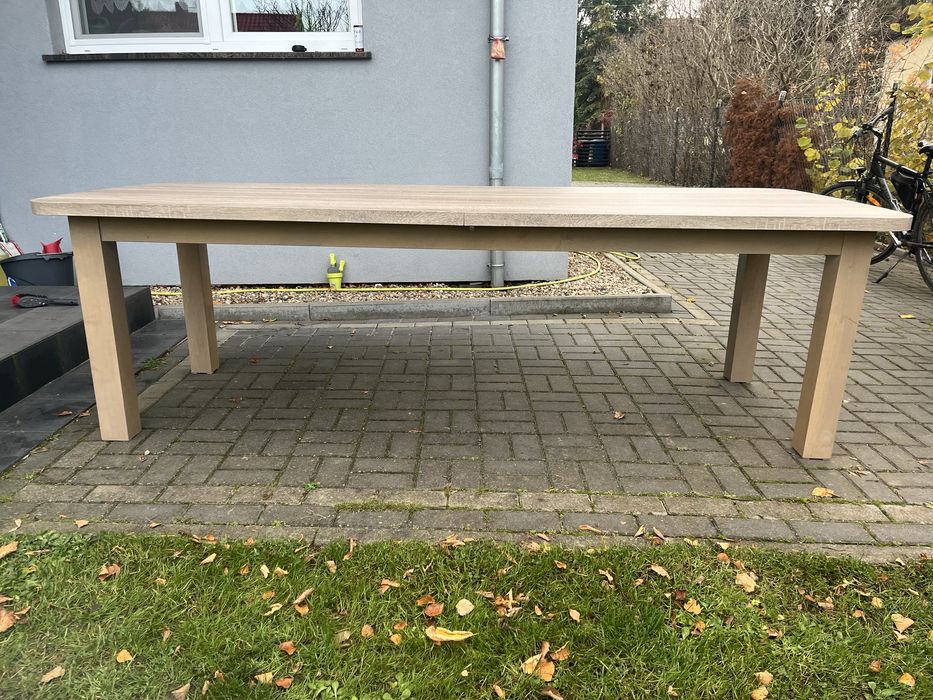 duży stół rozkładany dąb sonoma 2,5m 3,5m 250cm jadalniany impreza