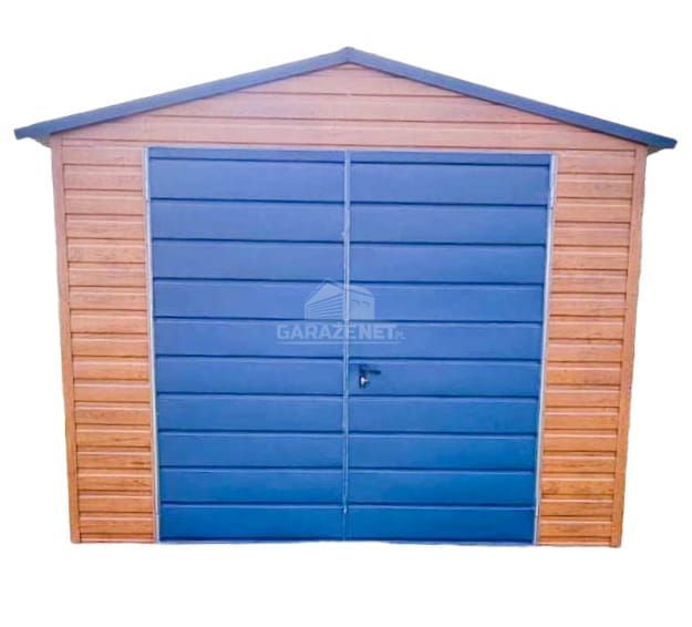 DOMEK OGRODOWY SCHOWEK 3M X 5M Brama Okno Drewnopodobny 3X5 GB343