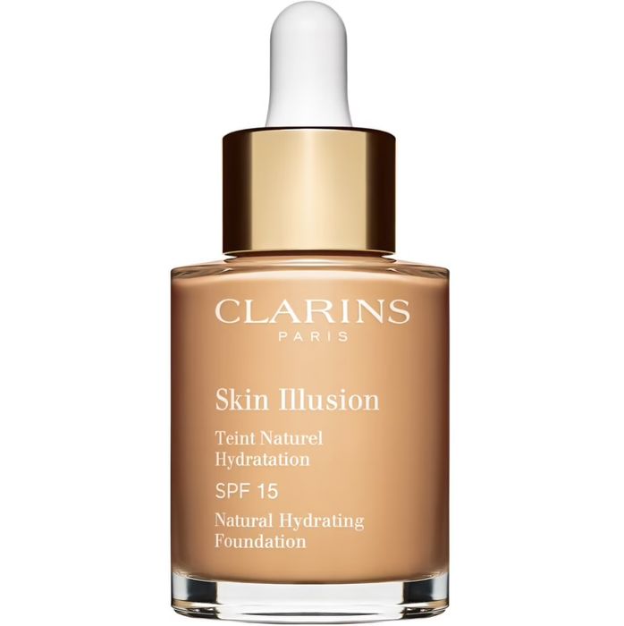 Clarins Skin Illusion nawilżający podkład do twarzy 108.5 Cashew 30ml