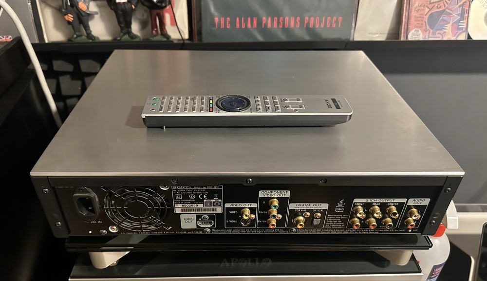 Sony BDP S1E leitor  blu-ray / cd / dvd