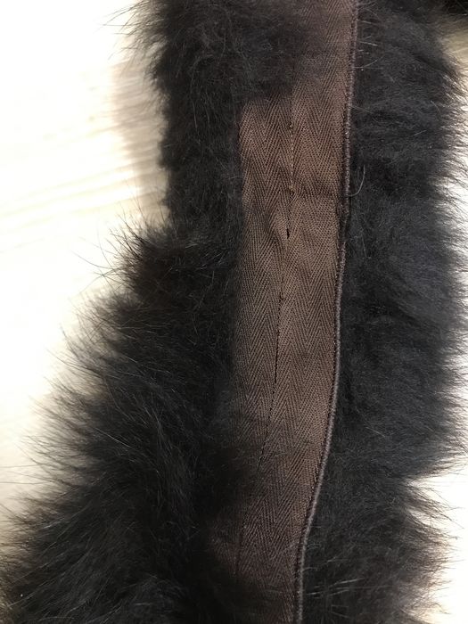 Kołnierz futrzany lis królik