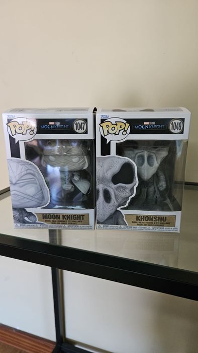 Funko Pop NOVOS! Moon Knight + Khonshu (Marvel) – 2 por 1