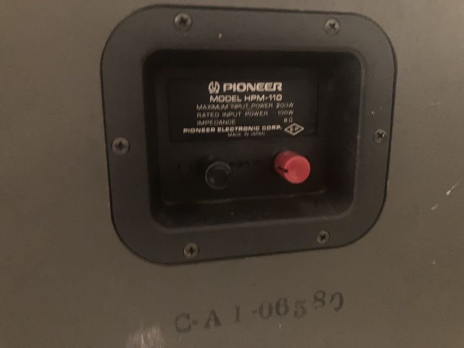 Pioneer HPM 110 kolumny, głośniki