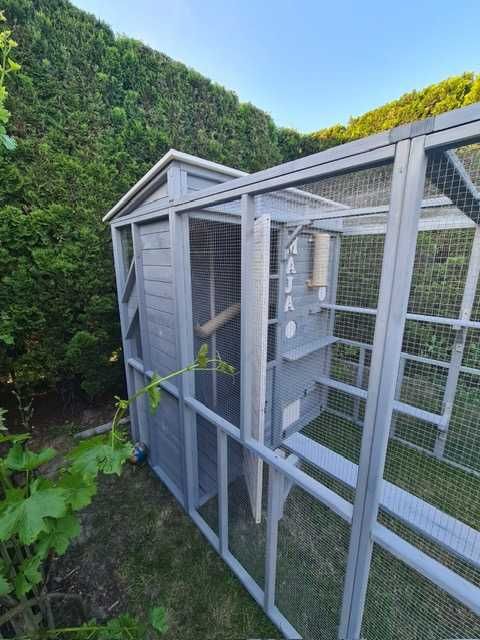 Domek Ogrodowy z wybiegiem dla Kota