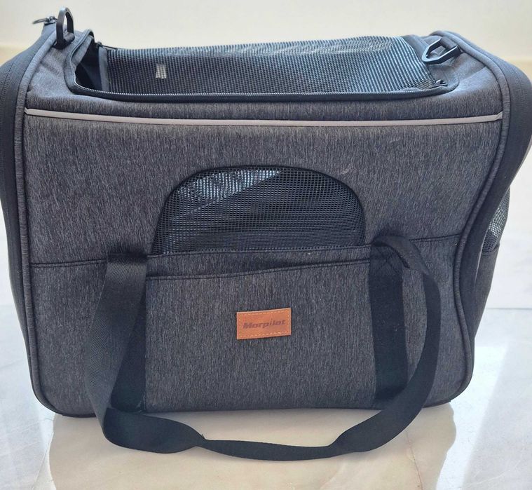 Bolsa de Transporte Respirável para Cães e Gatos
