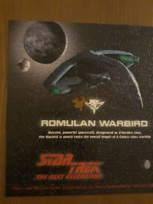 StarTrek kolekcjonerskie puzle StarWars