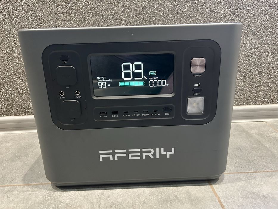 Зарядна станція Aferiy AF-P210, 2400 Вт, 2048 Вт/год