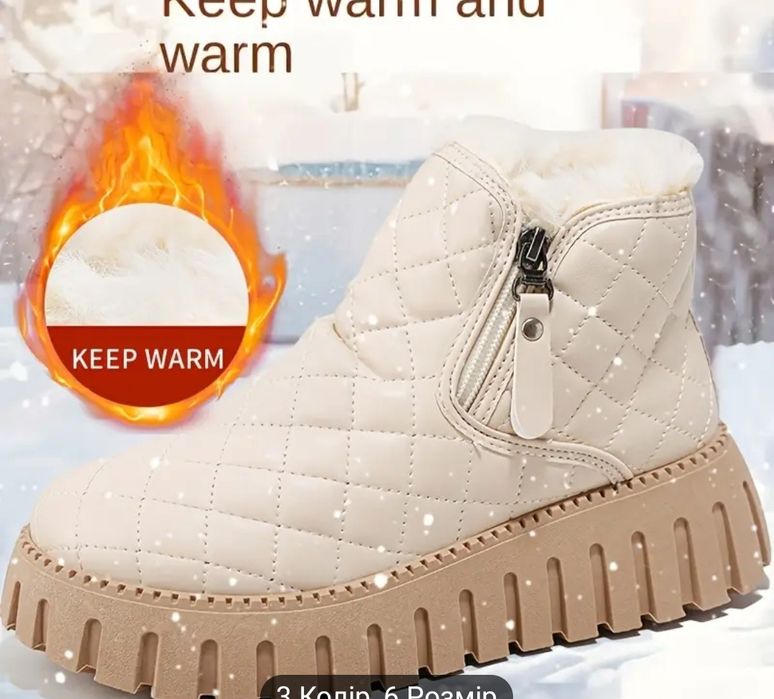 Жіночі ботинки зимові