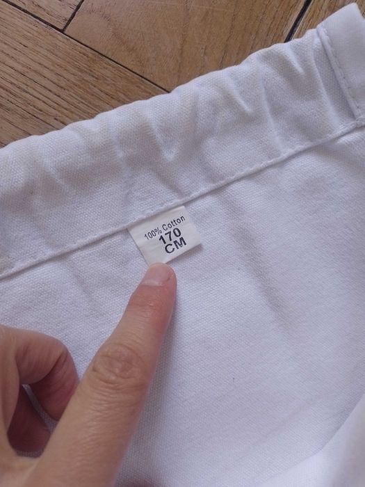 Karategi Victory kimono grube sztywne karate 170cm 15oz 100% bawełna