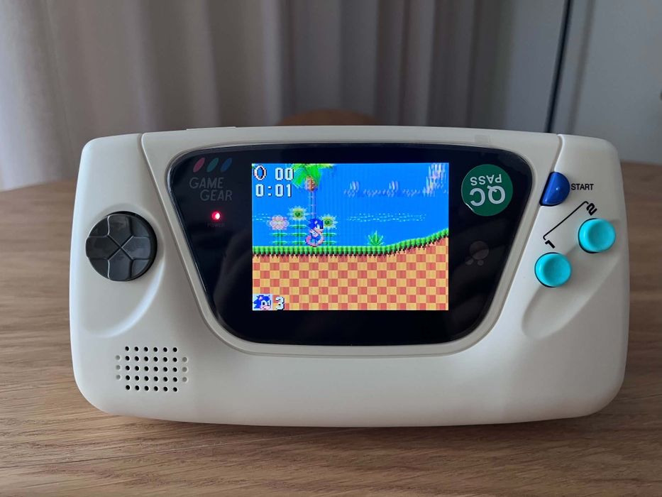 SEGA GAME GEAR – IPS | Nowa Obudowa | USB-C | Akumulator