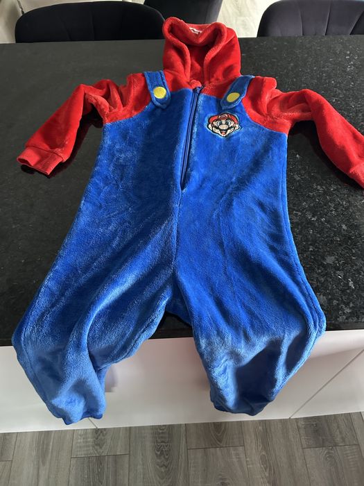 Pijama tipo polar super mario 7-10 anos